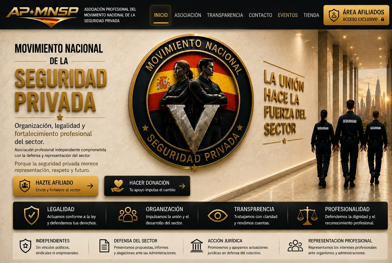 APMNSP — Movimiento Nacional de la Seguridad Privada